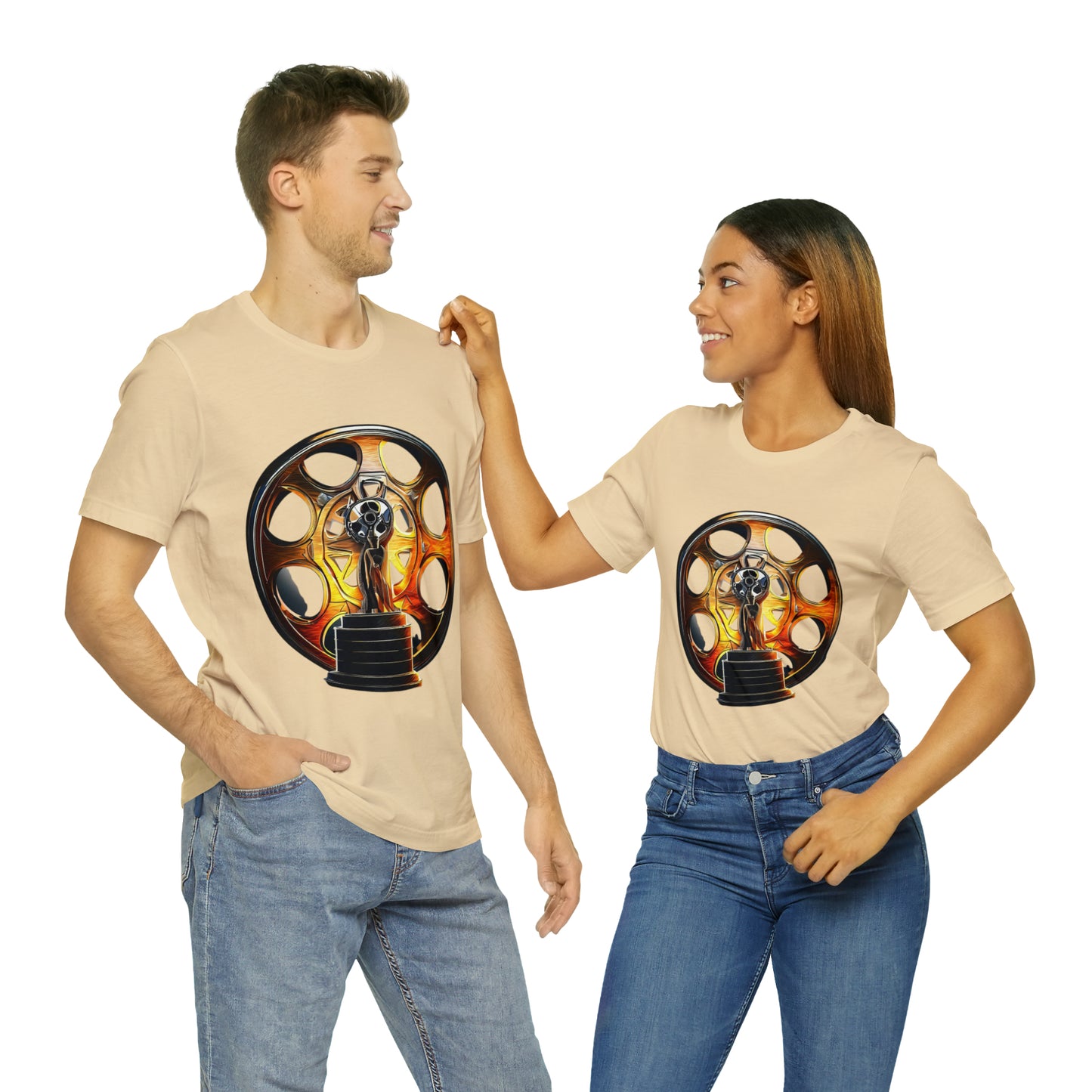 Cinematic Obsession: Movie Buff Unisex Tee | Film Fanatic T-Shirts