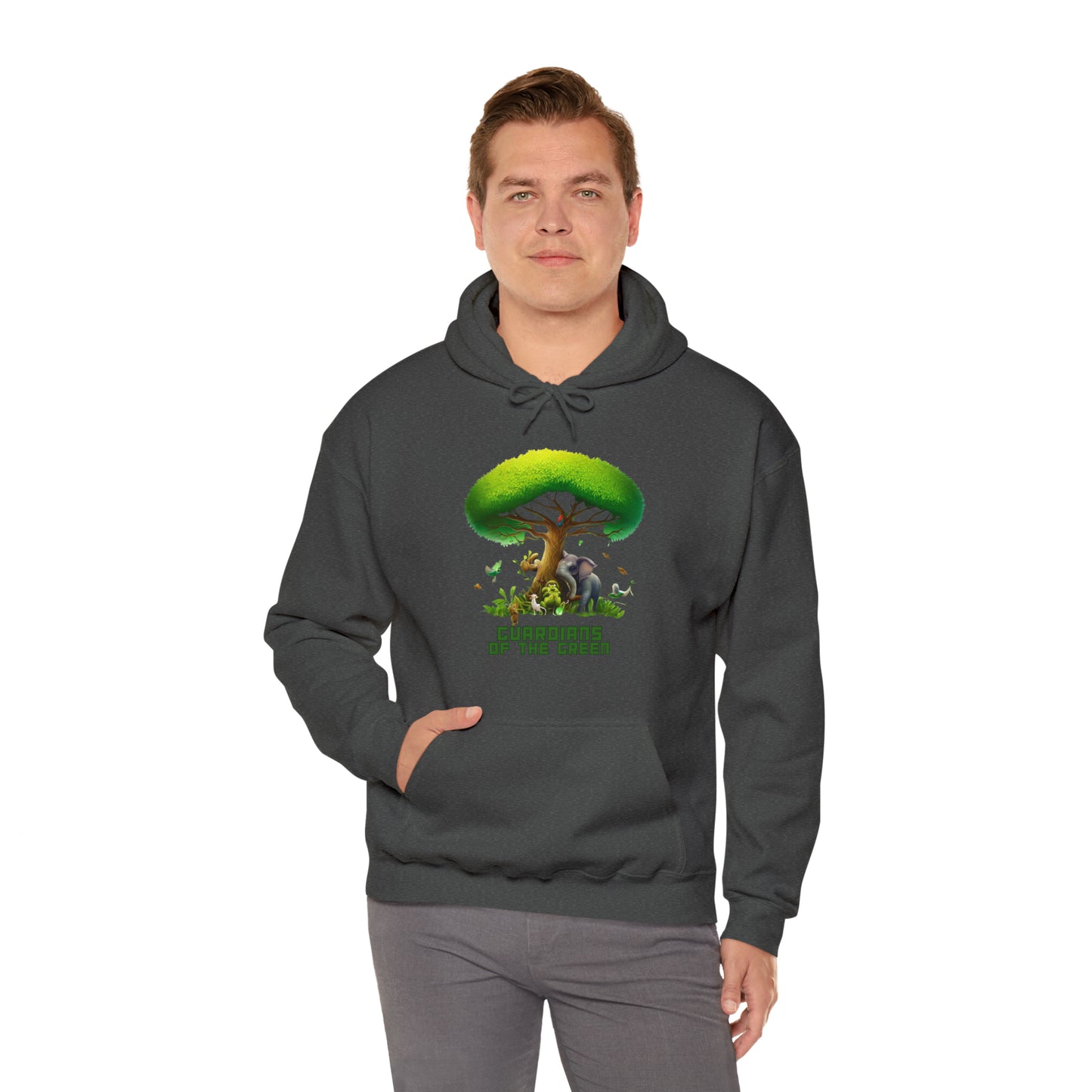 Guardians of the Green: Nature Nurturer Unisex Hoodie | Wildlife Harmony Hoodies