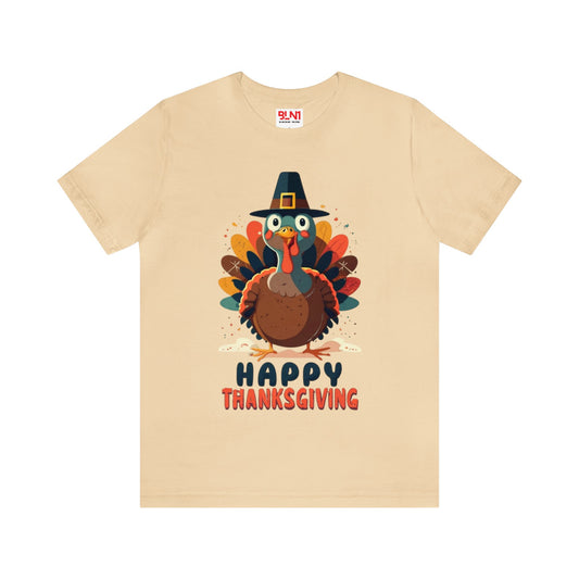 Turkey Time Delight: Vintage Thanksgiving Unisex Tee | Nostalgic Feasts T-Shirts by Be Like No One (BLN1) - The Store