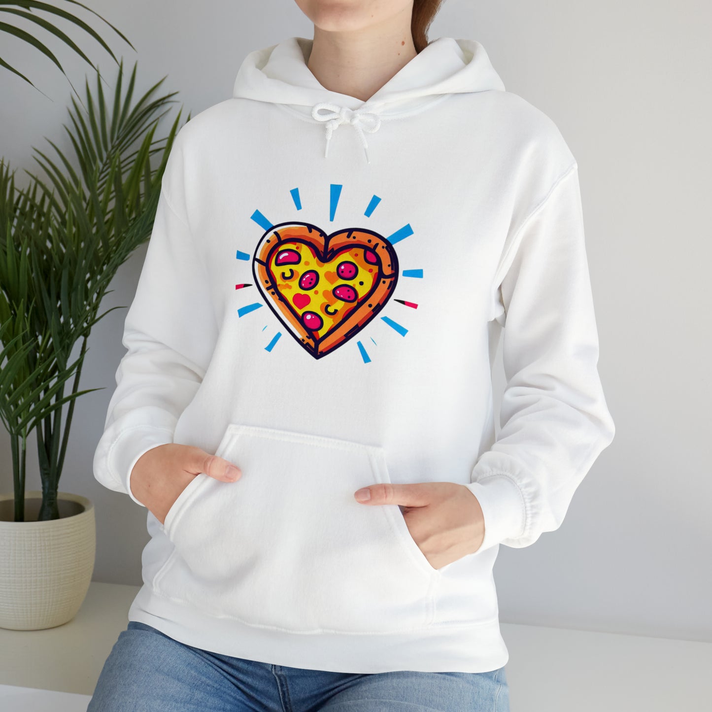 Slice of Love: Pizza My Heart Unisex Hoodie | Pizza Passion Hoodies