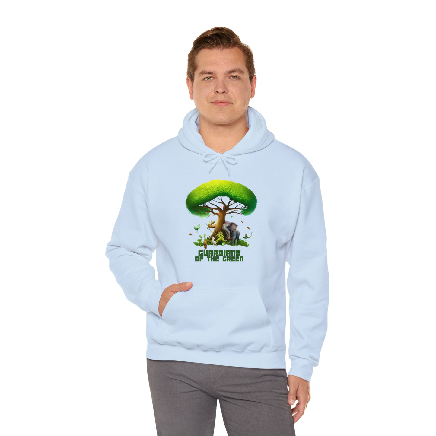 Guardians of the Green: Nature Nurturer Unisex Hoodie | Wildlife Harmony Hoodies