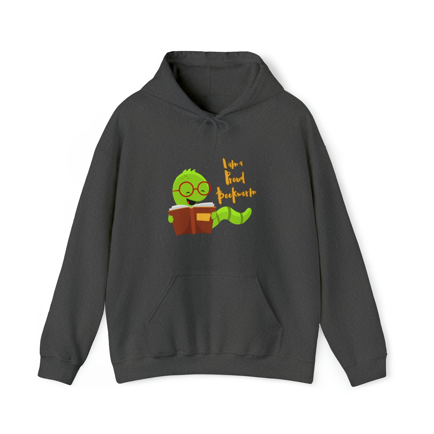 Literary Passion Unleashed: Bookworm & Proud Hoodie | Literary Passion Unleashed Unisex Hoodies