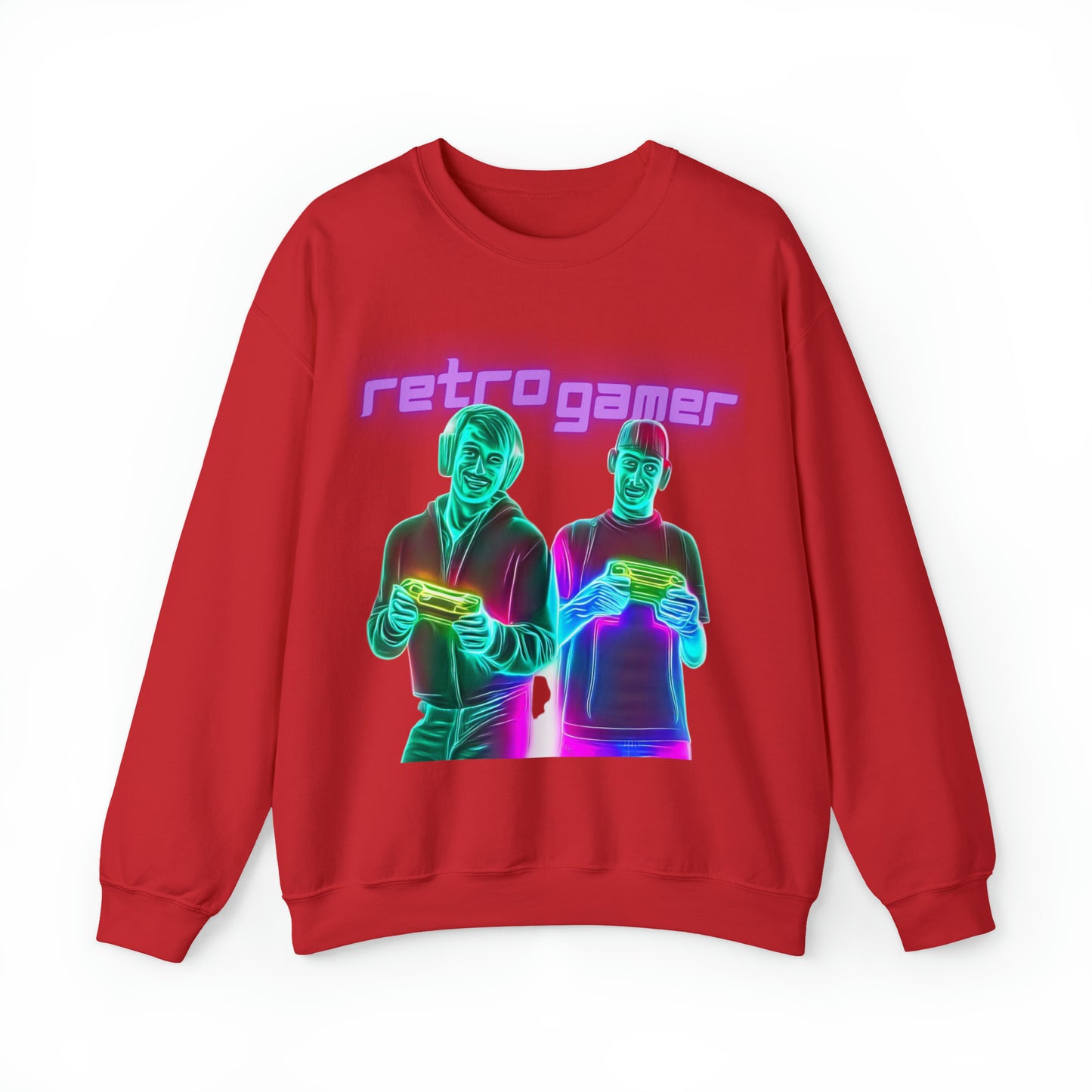 Vintage Gaming Vibes Sweatshirt | Retro Gamer Unisex Sweatshirt