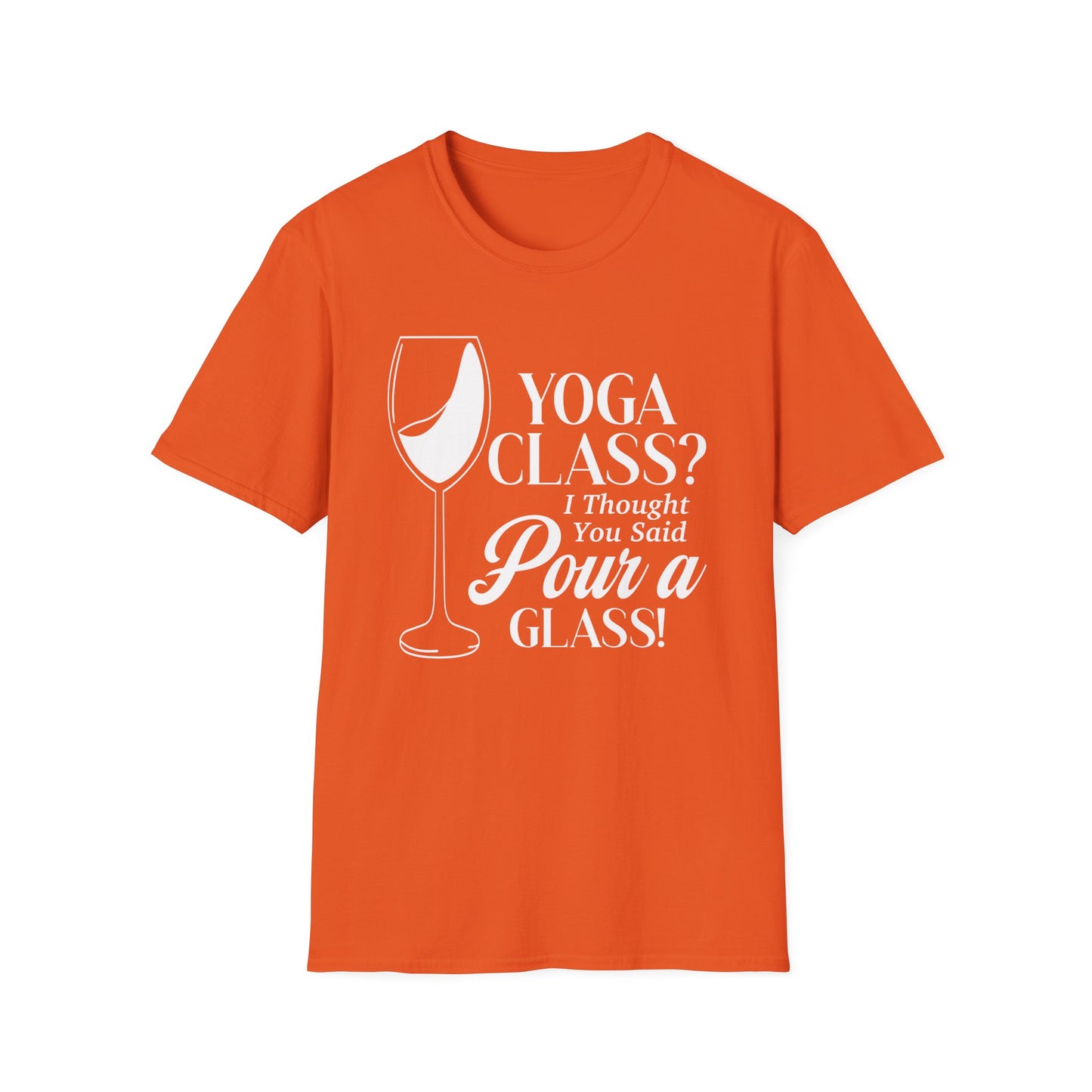 Yoga Class? I Thought You Said Pour a Glass!