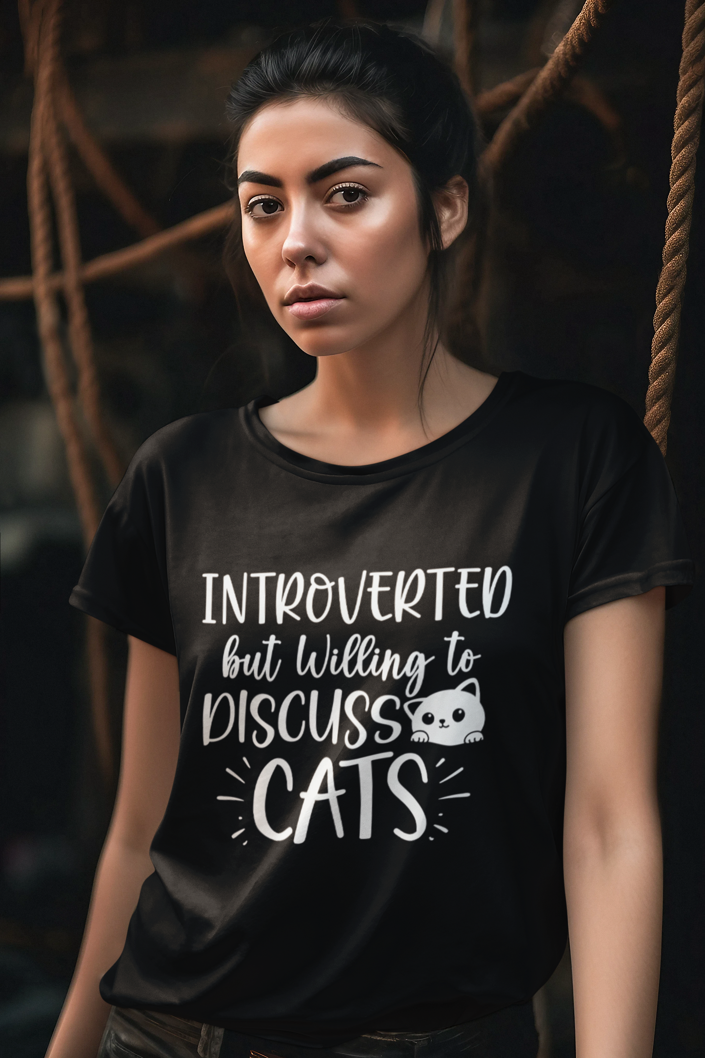 Introverted, but Willing to Discuss Cats.