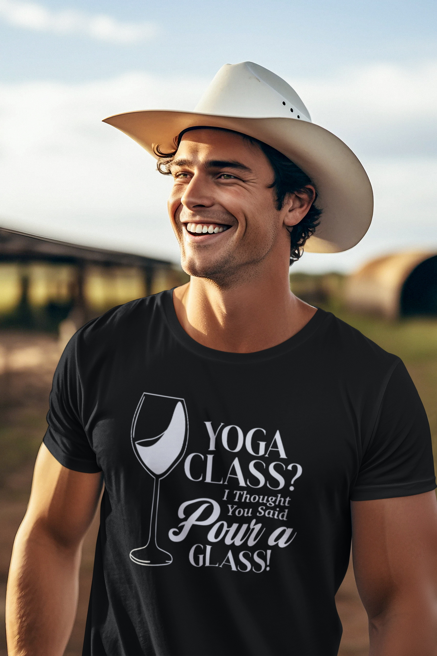 Yoga Class? I Thought You Said Pour a Glass!